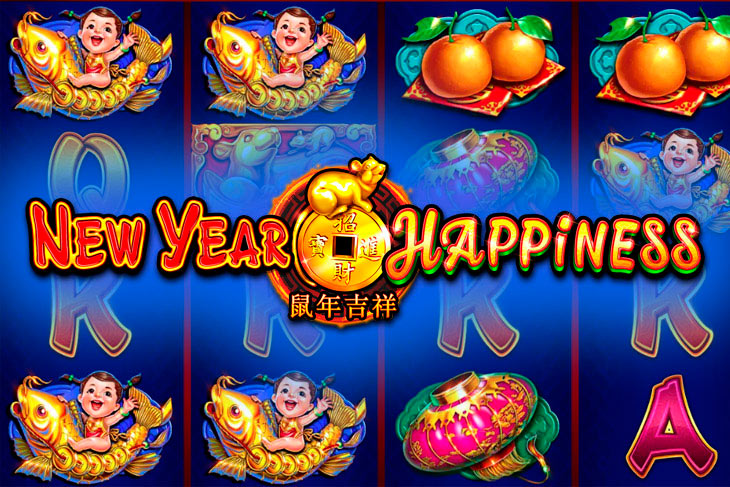New Year Happiness - Ruby Play slot at Rio Ace Casino Casino