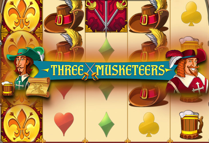Three Musketeers - Red Tiger Gaming slot at Rio Ace Casino Casino